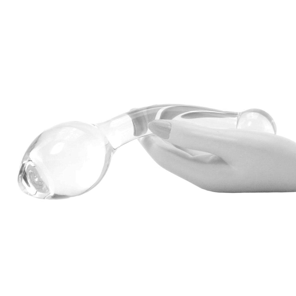 Pure Indulgence Anal Slider Glass Dildo