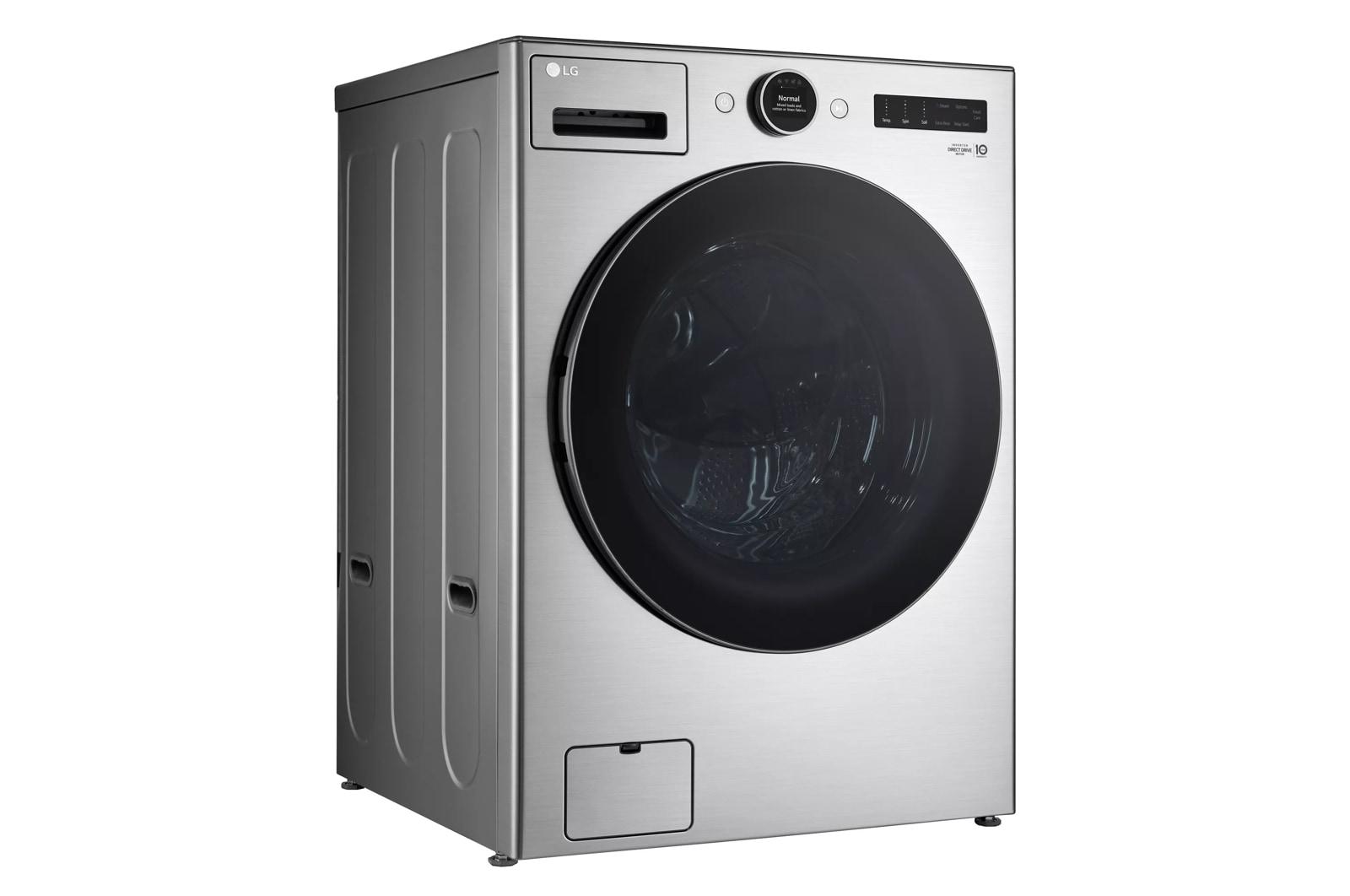 Lg WM5700HVA 4.5 Cu.Ft. Smart Front Load Washer With Turbowash® 360(Degree), Built-In Intelligence And Ezdispense®