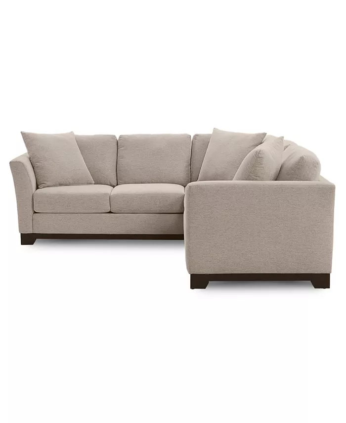 Furniture Elliot II 108 Fabric 2-Pc. Sleeper Sofa Sectional