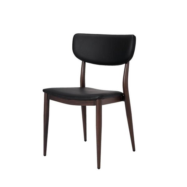 Jake Modern Dining Chair Black PU (Set of 4)