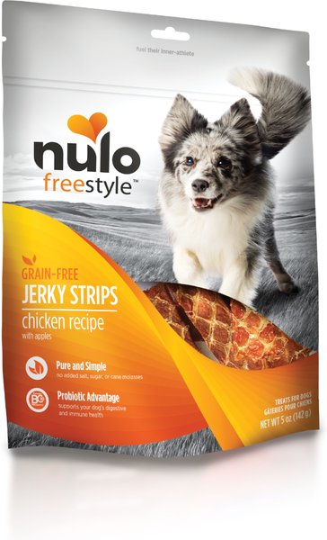 Nulo Freestyle Grain-Free Chicken Recipe With Apples Jerky Dog Treats