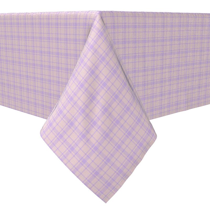 Square Tablecloth， 100% Cotton， 60x60， Plaid 27