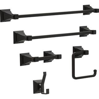 Delta Lakewood Towel Hook in Matte Black 22035-FB