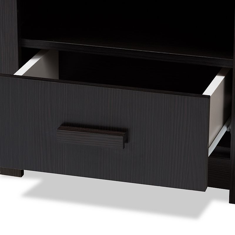 Baxton Studio Bienna Espresso Nightstand