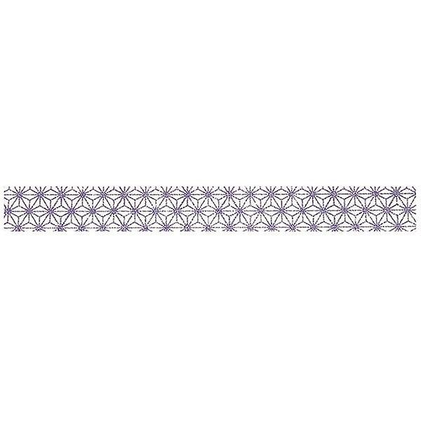 Masking Tape - white and purple stars