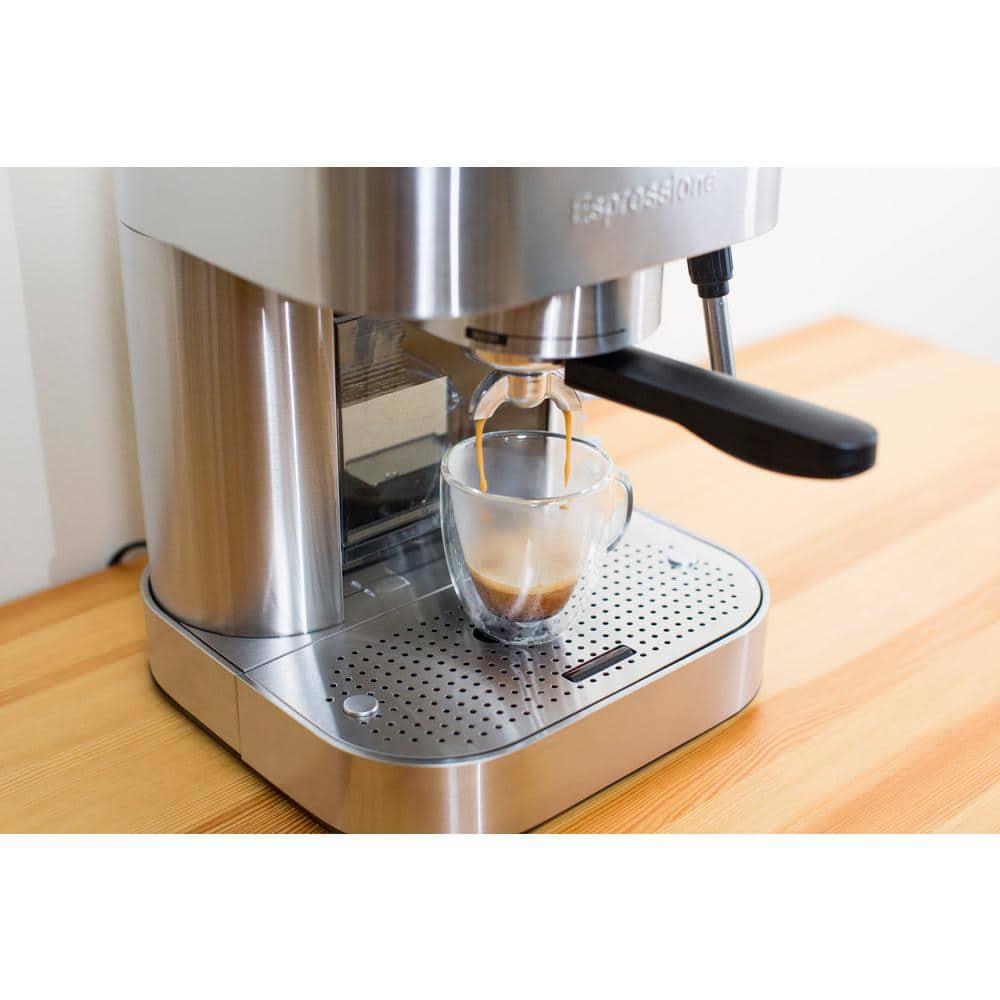 Espressione Stainless Steel Automatic Pump Espresso Machine with Thermo Block System