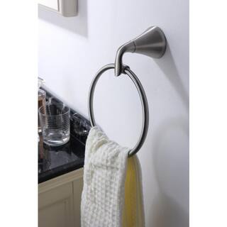 CMI Majestic Towel Ring in Brushed Nickel 182-6561