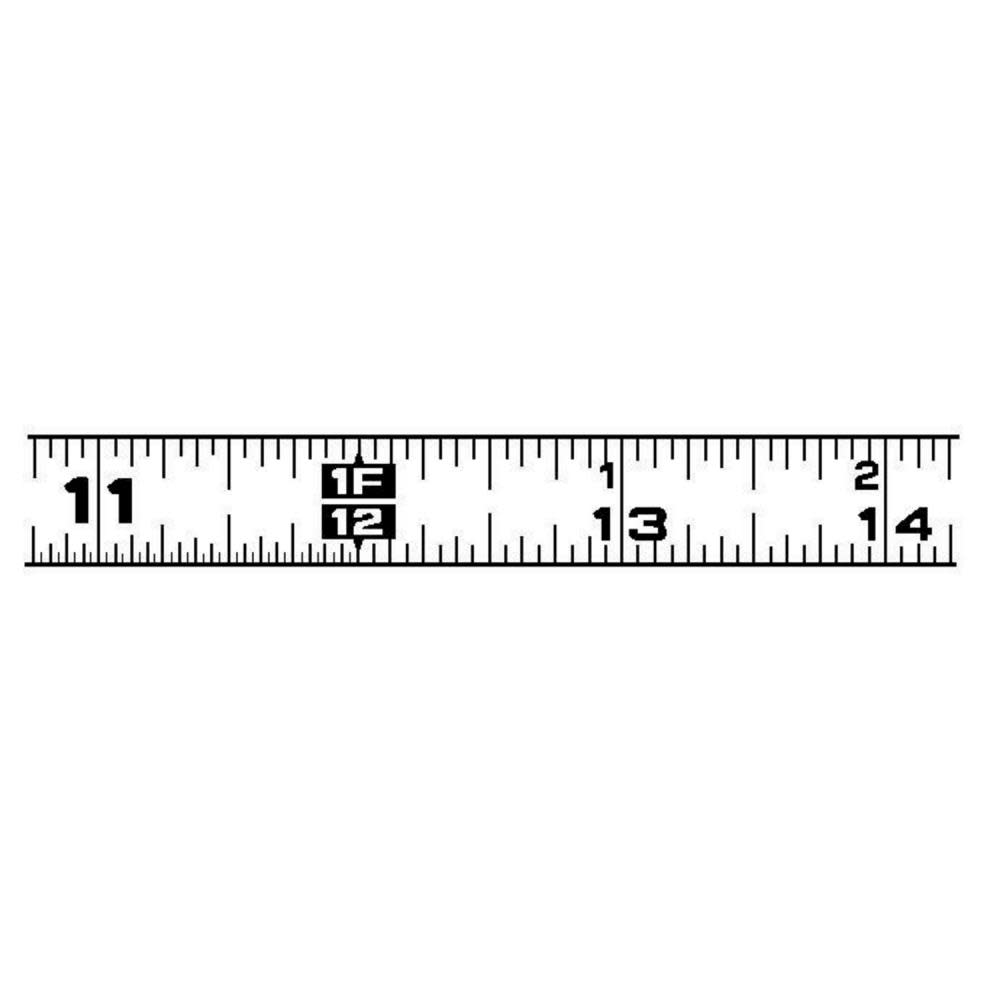 LUFKIN Tape Measure， P2000 Series， 1/2 x 12and#8242;