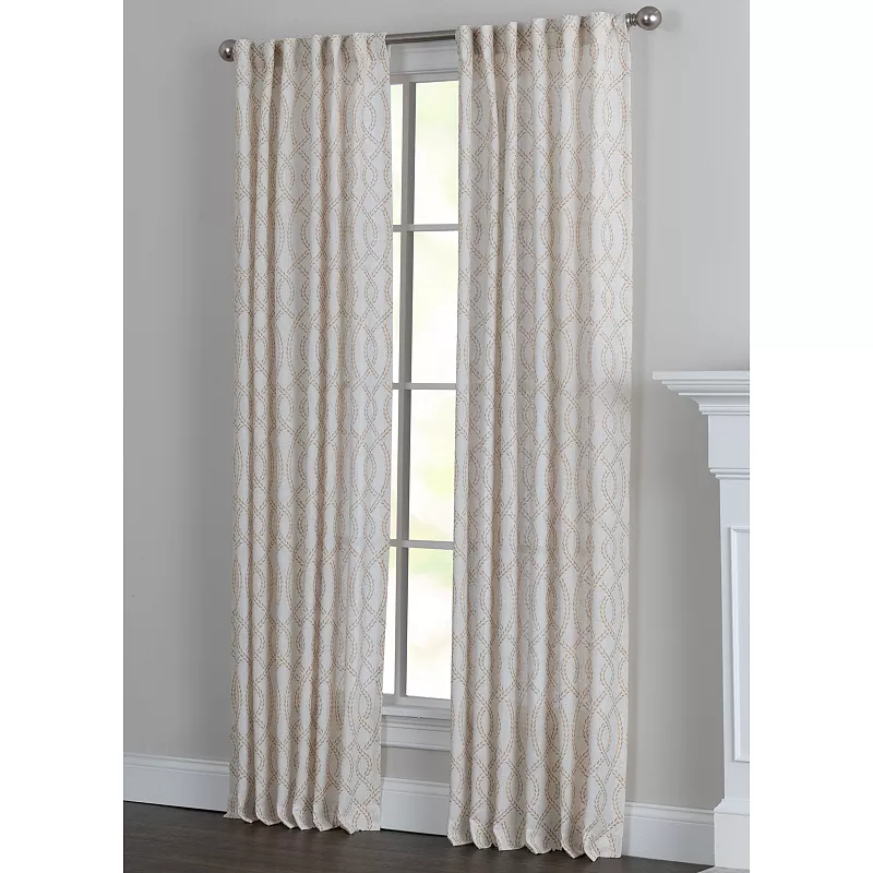 NATCO Gardner Trellis Window Curtain Panel