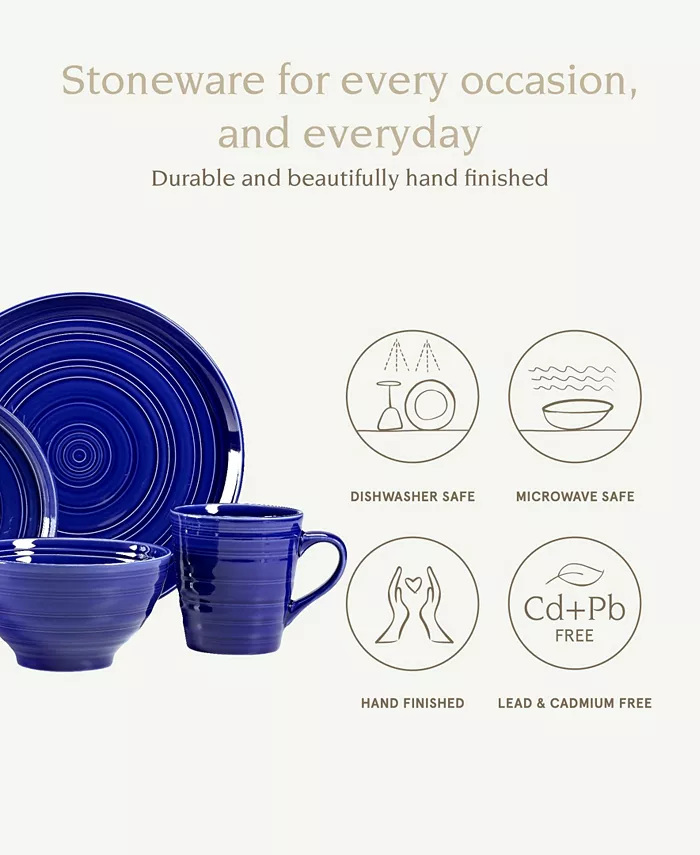 Over and Back Farmhouse 16Pc Dinnerware Set