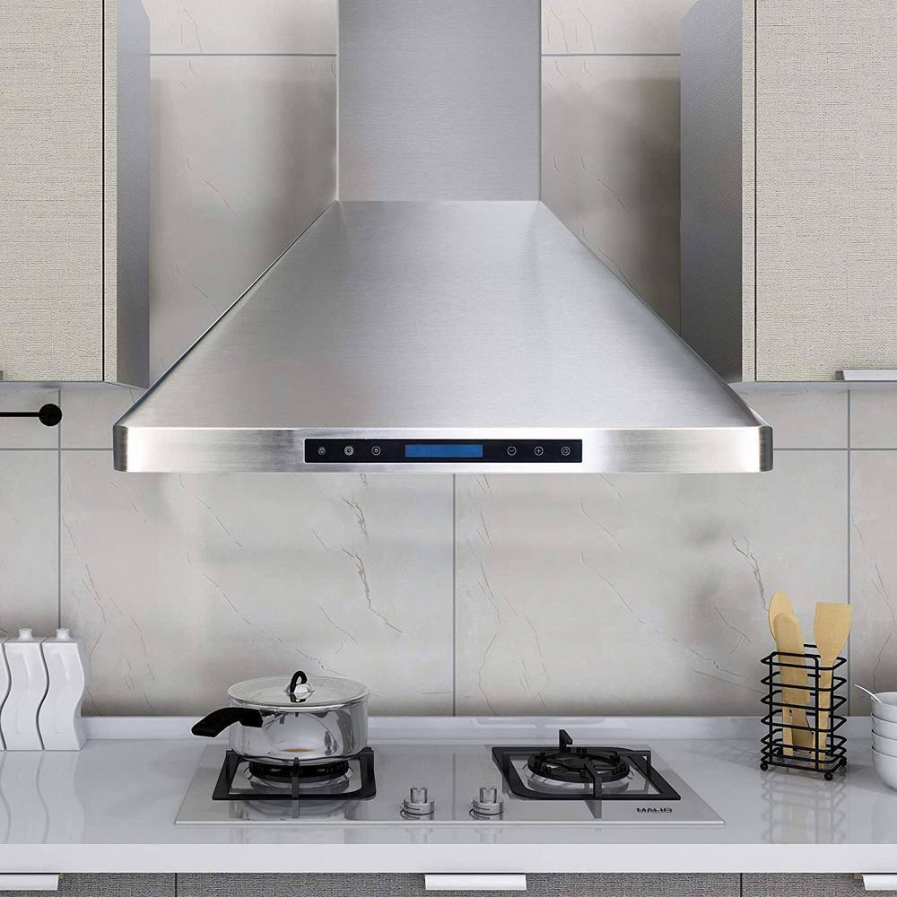 Home Beyond 30 in 600CFM Under the Cabinet Range Hood With Light in Stainless Steel