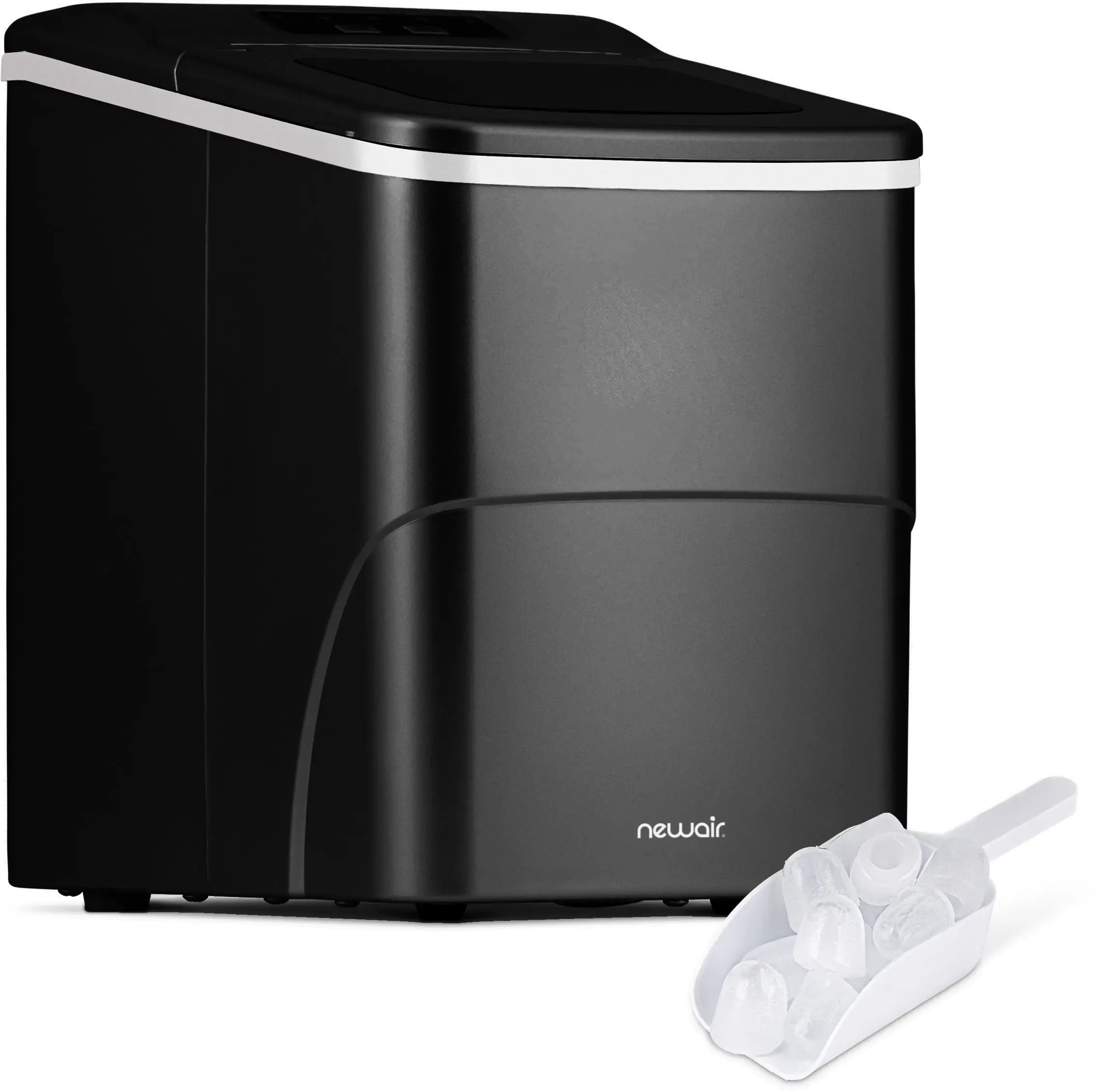 NewAir Matte Black Countertop Ice Maker