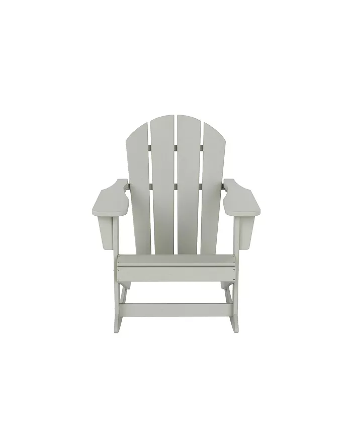 WestinTrends Outdoor Patio Porch Rocking Adirondack Chair