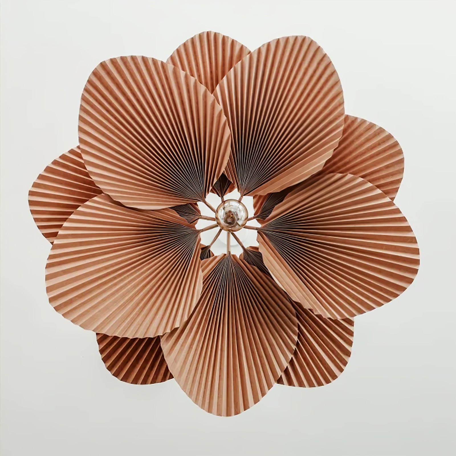 Folded Leaf Lotus Pendant Lamp