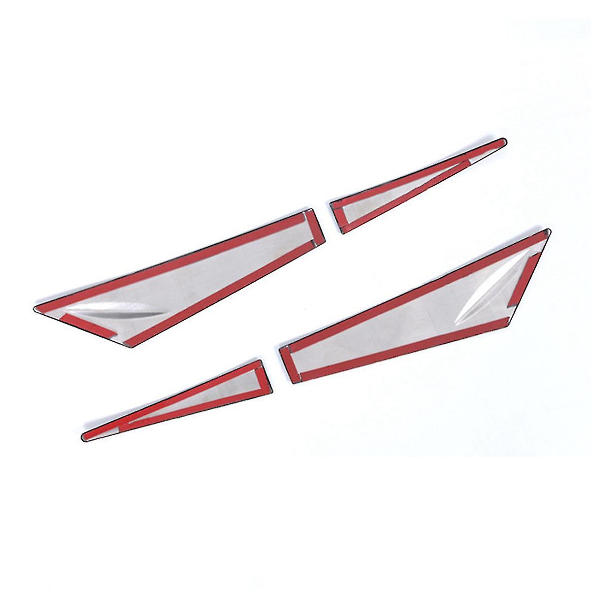 For Note E13 E- 2022 Chrome Rear Tail Light Eyebrow Cover Trim Rear Brake Lamp Strips Trim Exterior