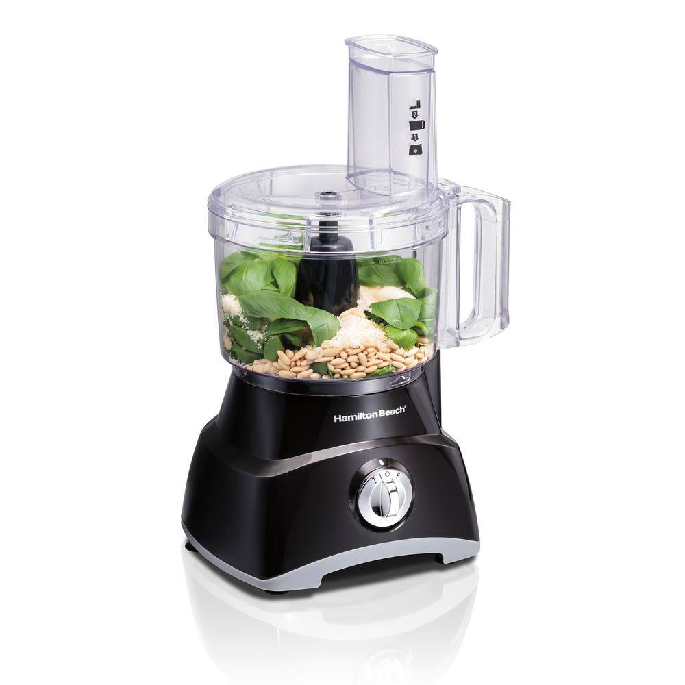 Hamilton Beach 8-Cup 2-Speed Black Food Processor and Vegetable Chopper 70740