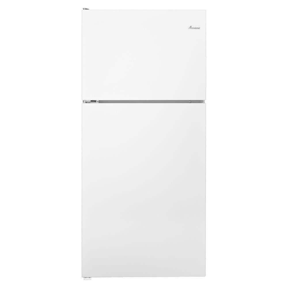 Amana 182 cu ft Top Freezer Refrigerator in White