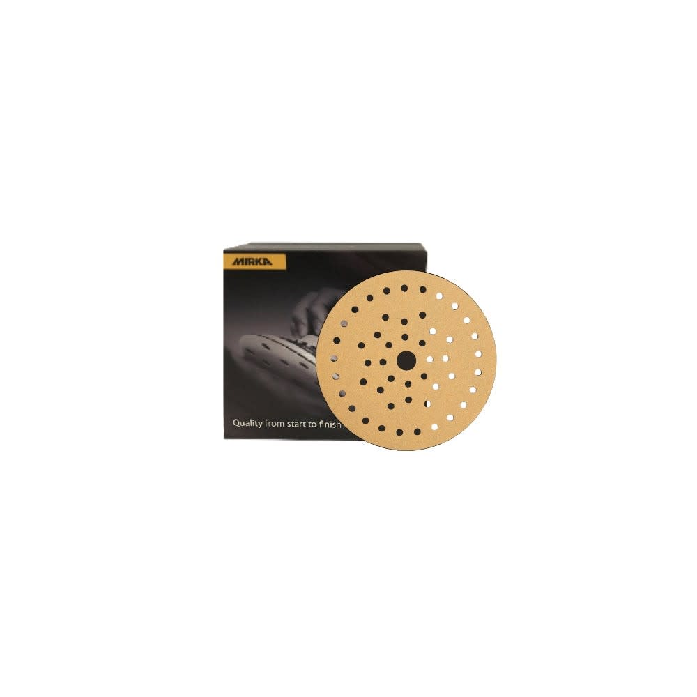 Mirka 5 Sanding Disc 180 Grit 42 Hole Abrasive 50pk