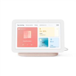 Google Nest Hub 2nd Gen - Smart Home Speaker and 7 in. Display with Google Assistant - Sand GA02307-US