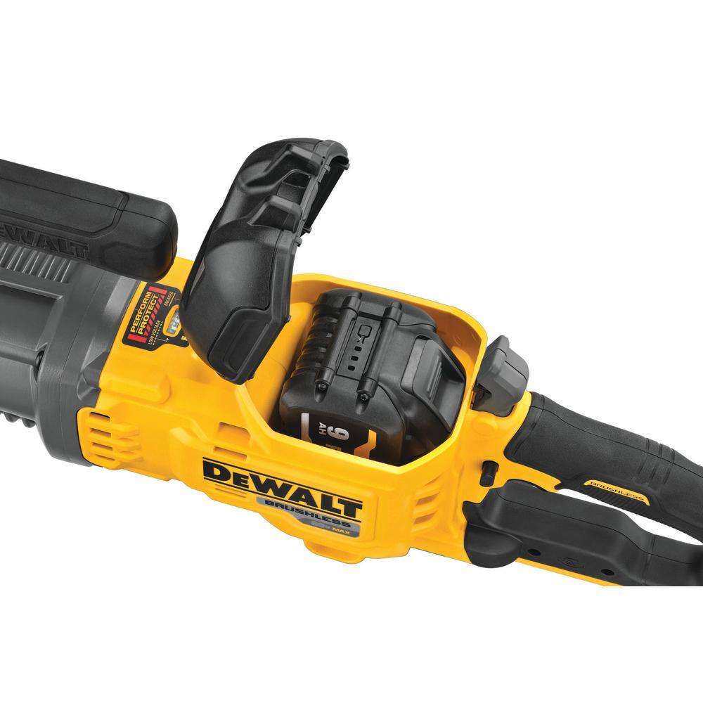 DW FLEXVOLT 60V MAX Cordless 12 in. - 2 in. Pipe Threader Kit with (2) FLEXVOLT 9.0Ah Batteries DCE700X2