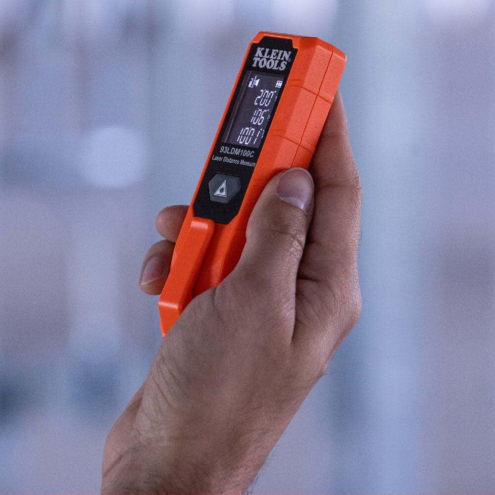 Klein Tools Compact Laser Distance Measure 93LDM100C from Klein Tools