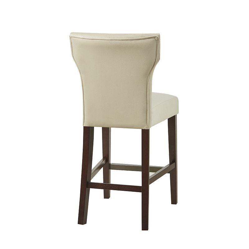 Madison Park Hayes Button Tufted Counter Stool