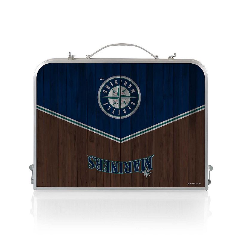 Picnic Time Seattle Mariners Mini Folding Table