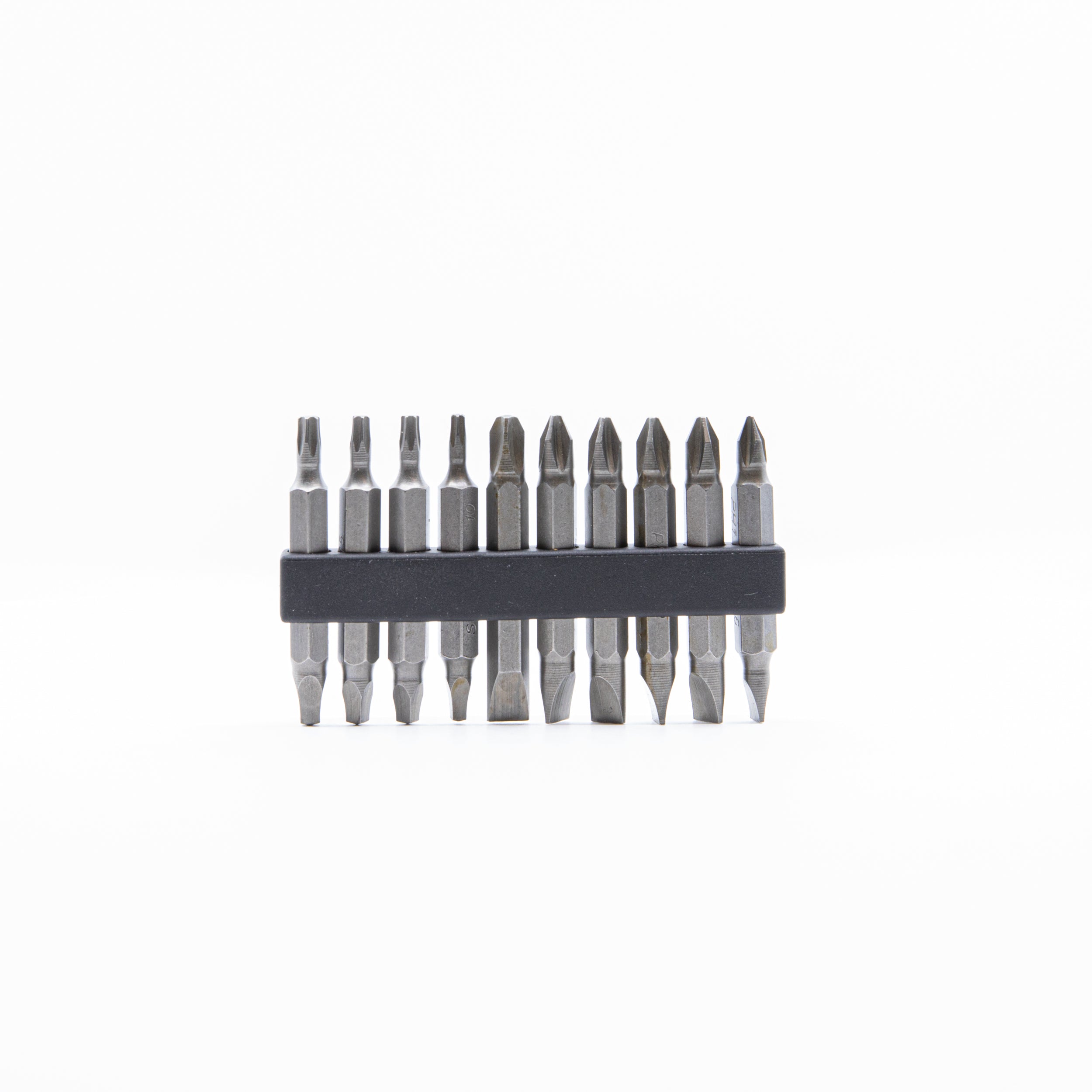 Screwdriver Bit Set, Double Ended, 10-Piece