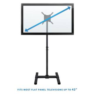 mount-it! Portable TV Floor Stand for 42 in. Screens MI-878