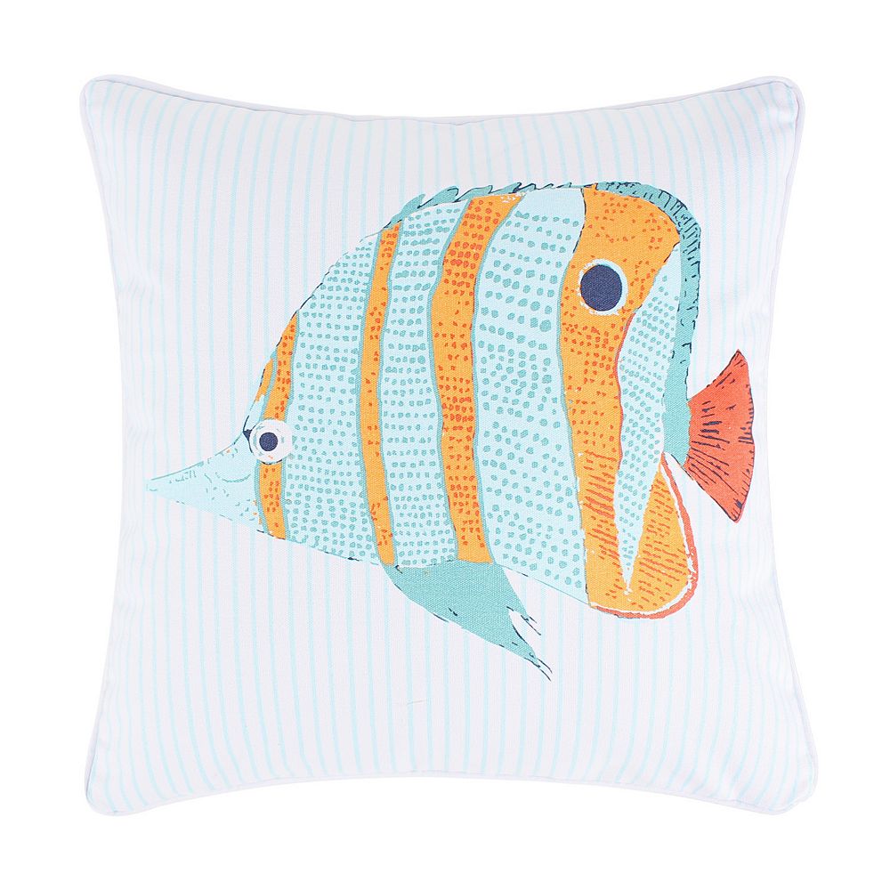 Levtex Home Deep Sea Fish Feather-fill Throw Pillow