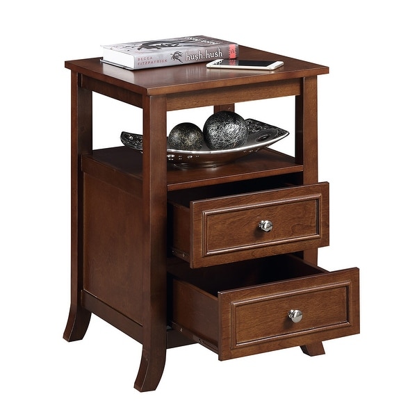 Copper Grove Aubrieta 2-drawer End Table