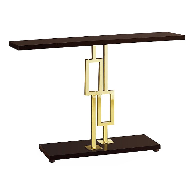 Monarch Geometric Accent Console Table