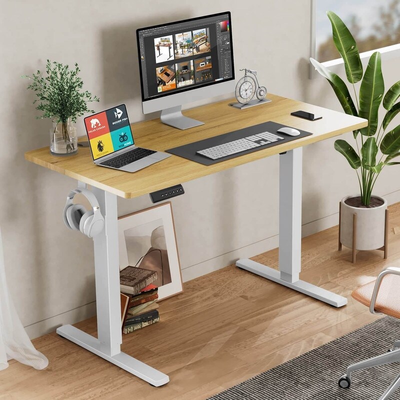 Electric Height Adjustable Ergonomic Computer Desk