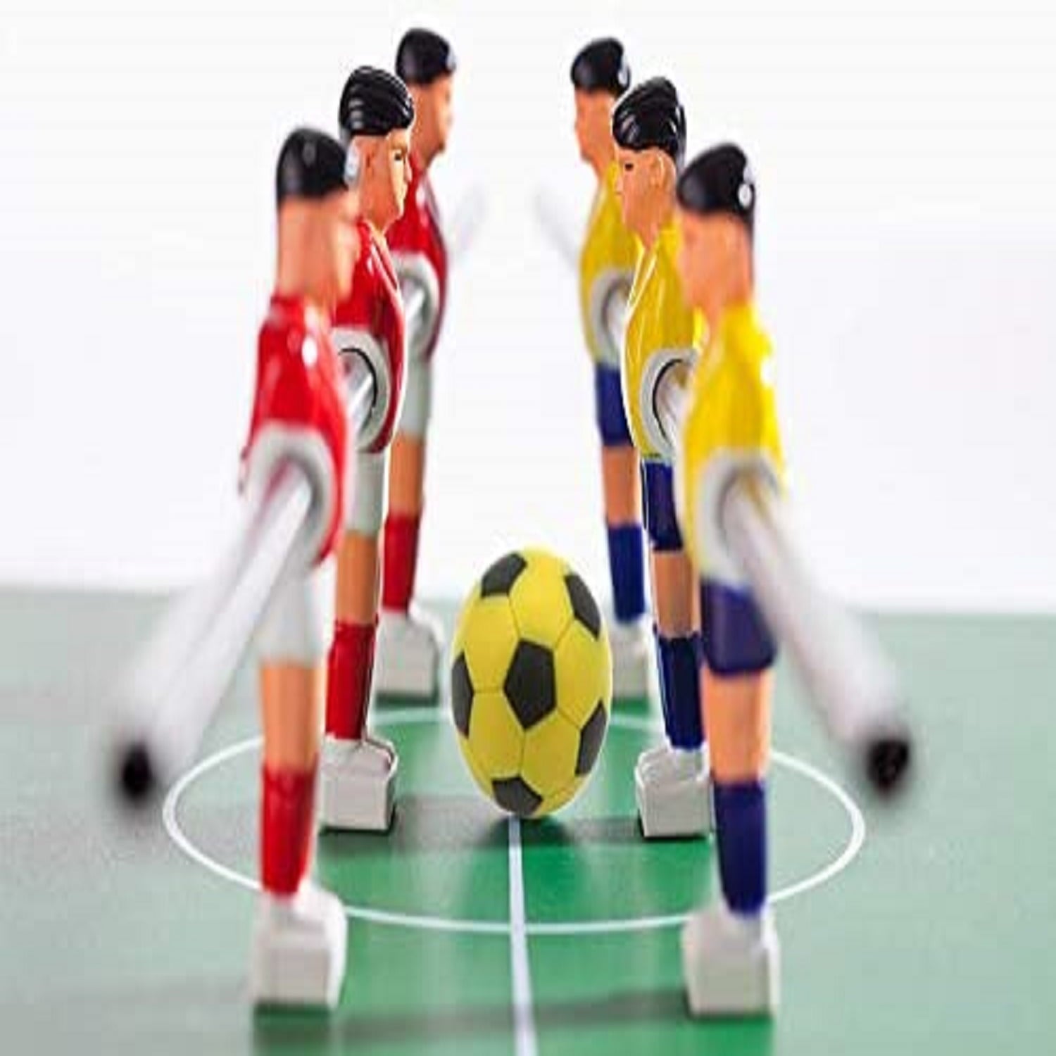 GuassLee 9pcs Foosball Table Balls 1.42 inch for Foosball Tabletop Game Multicolor