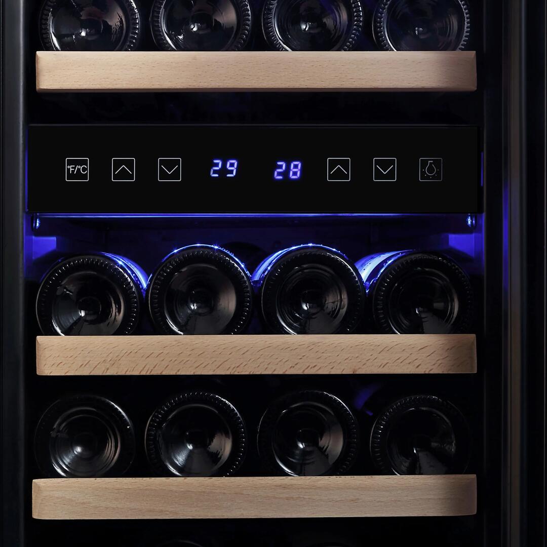 Empava EMPVWC02D 15 Inch Stainless Steel Wine Cooler