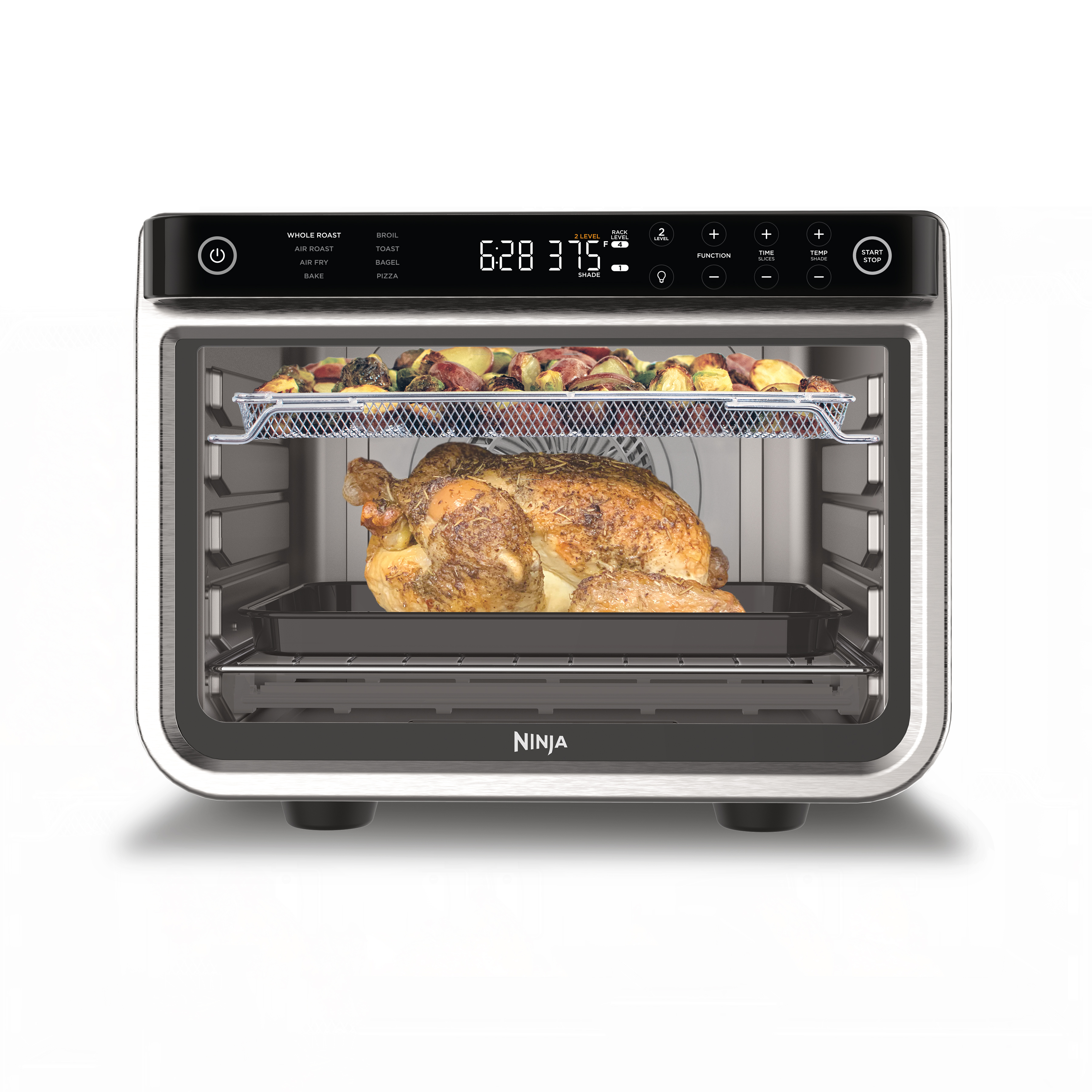 Ninja Foodi 8-in-1 XL Pro Air Fry Oven， Large Countertop Convection Oven， DT200