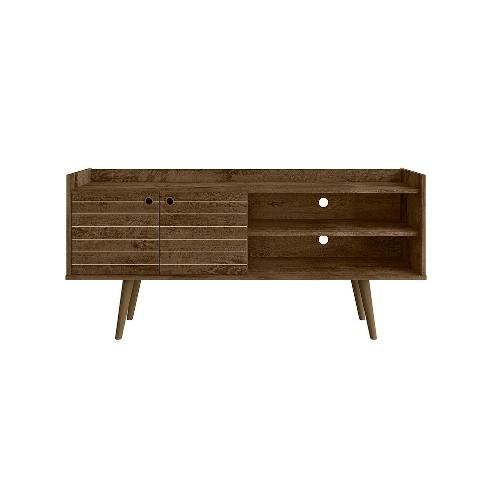 Manhattan Comfort Bogart Mid Century Modern Media Cabinet Console