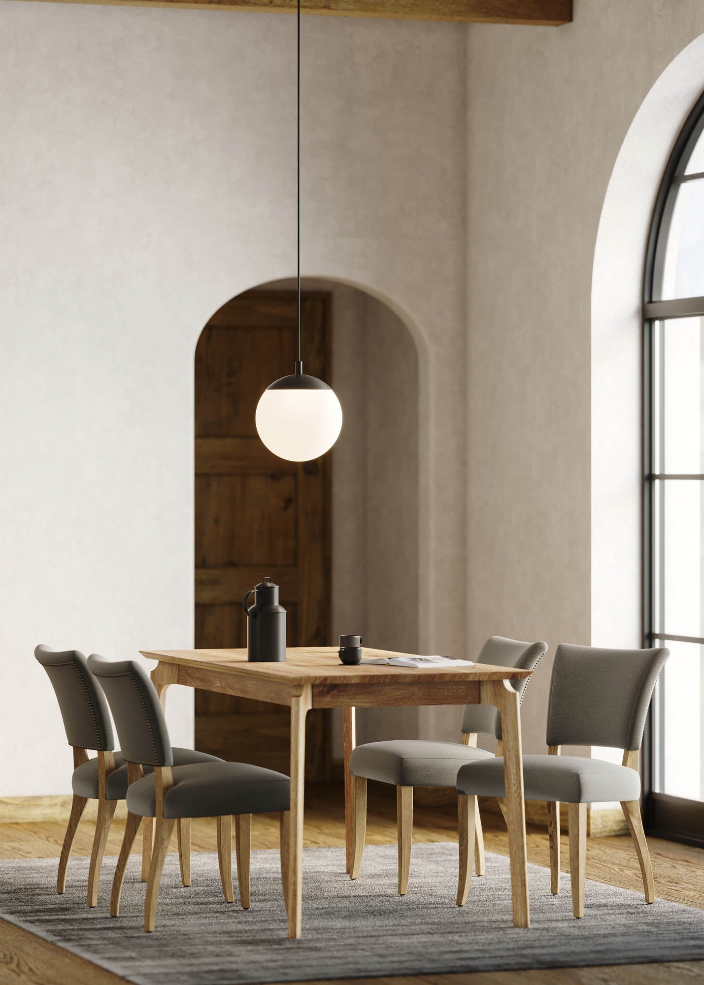 Kenzo Dining Table Large 84” – Natural