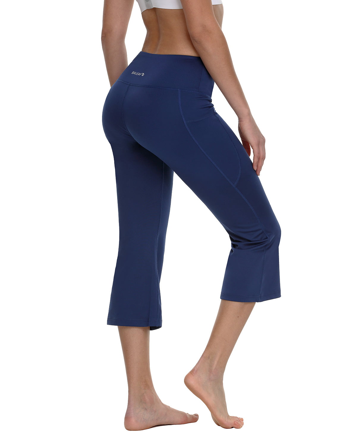 BALEAF Women Yoga Capris flared Pants with Side Pockets - 21