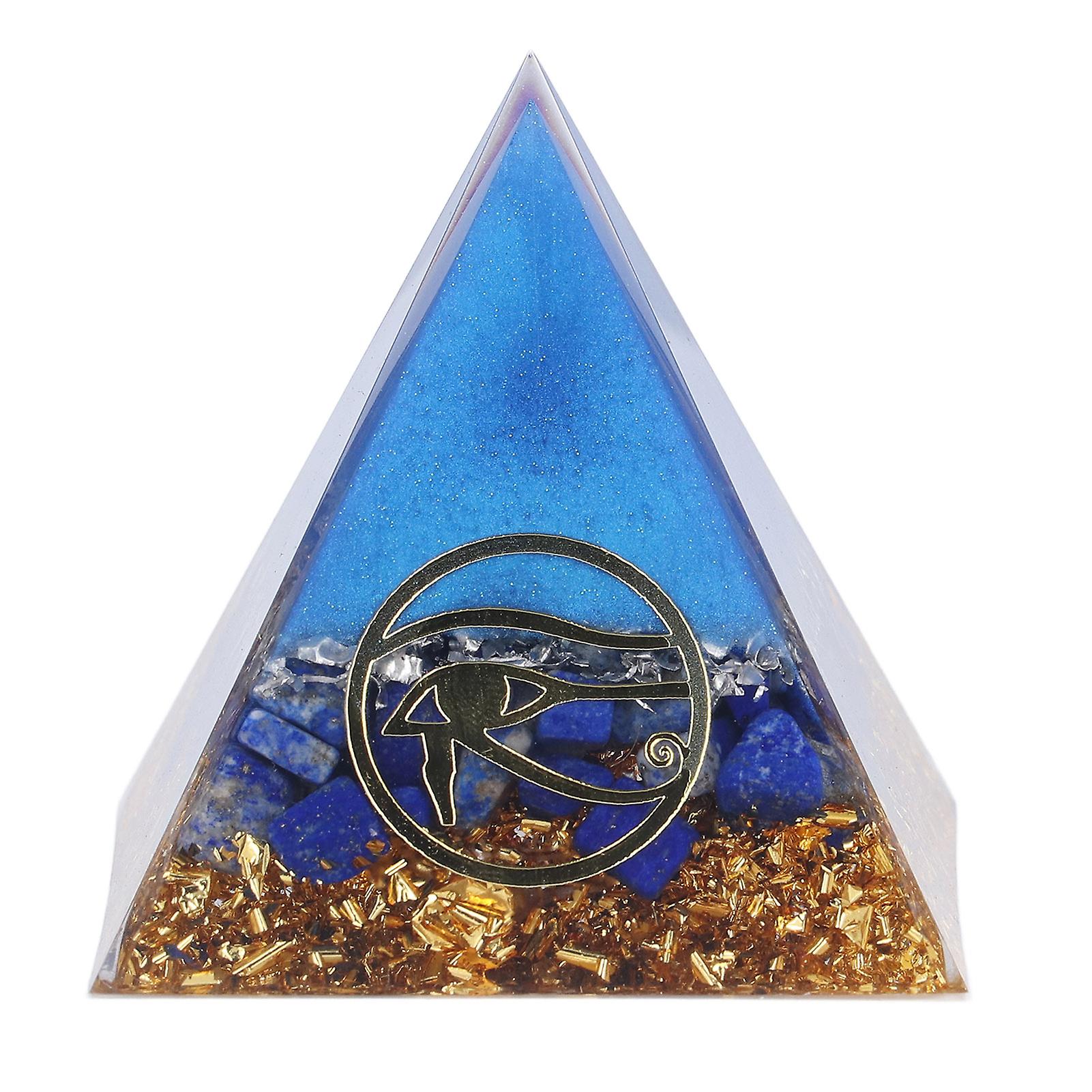 Orgone Pyramid Energy Generation Peaceful Mind Durable Unique Design Crystal Pyramid For Office Bedroom