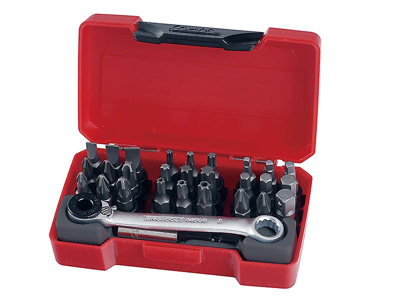 Teng TM029 Socket Bit Set of 29 1/4in Drive TENTM029