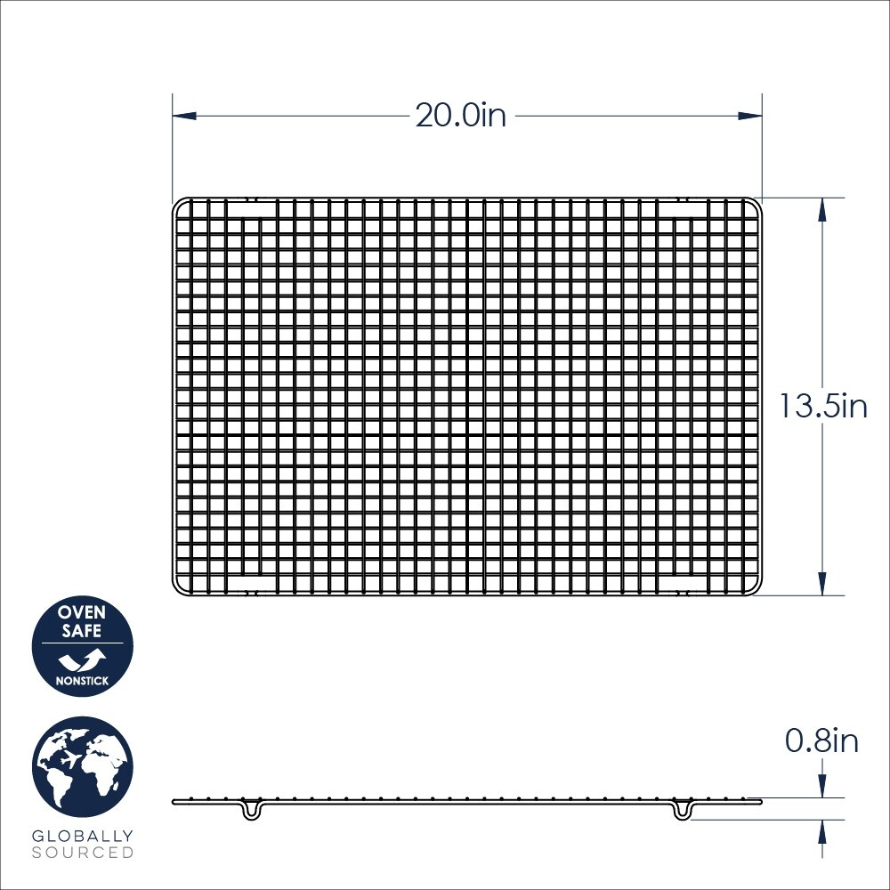 Nordic Ware Oven Safe Extra Large Baking   Cooling Grid