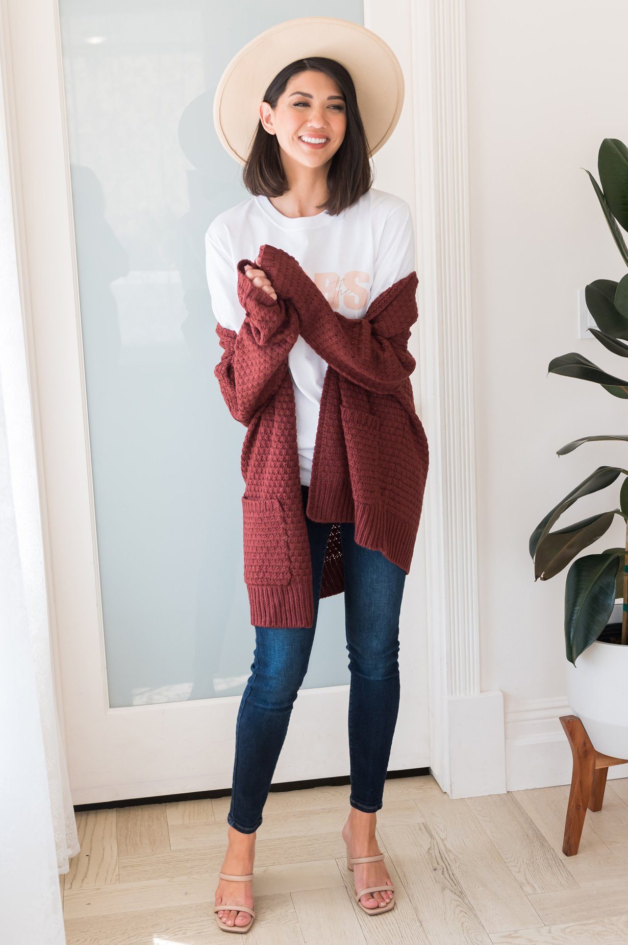 Grateful & Thankful Modest Cardigan