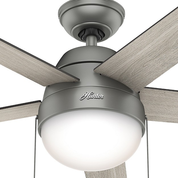 Anslee Ceiling Fan includes Led Light Bulb Hunter Fan