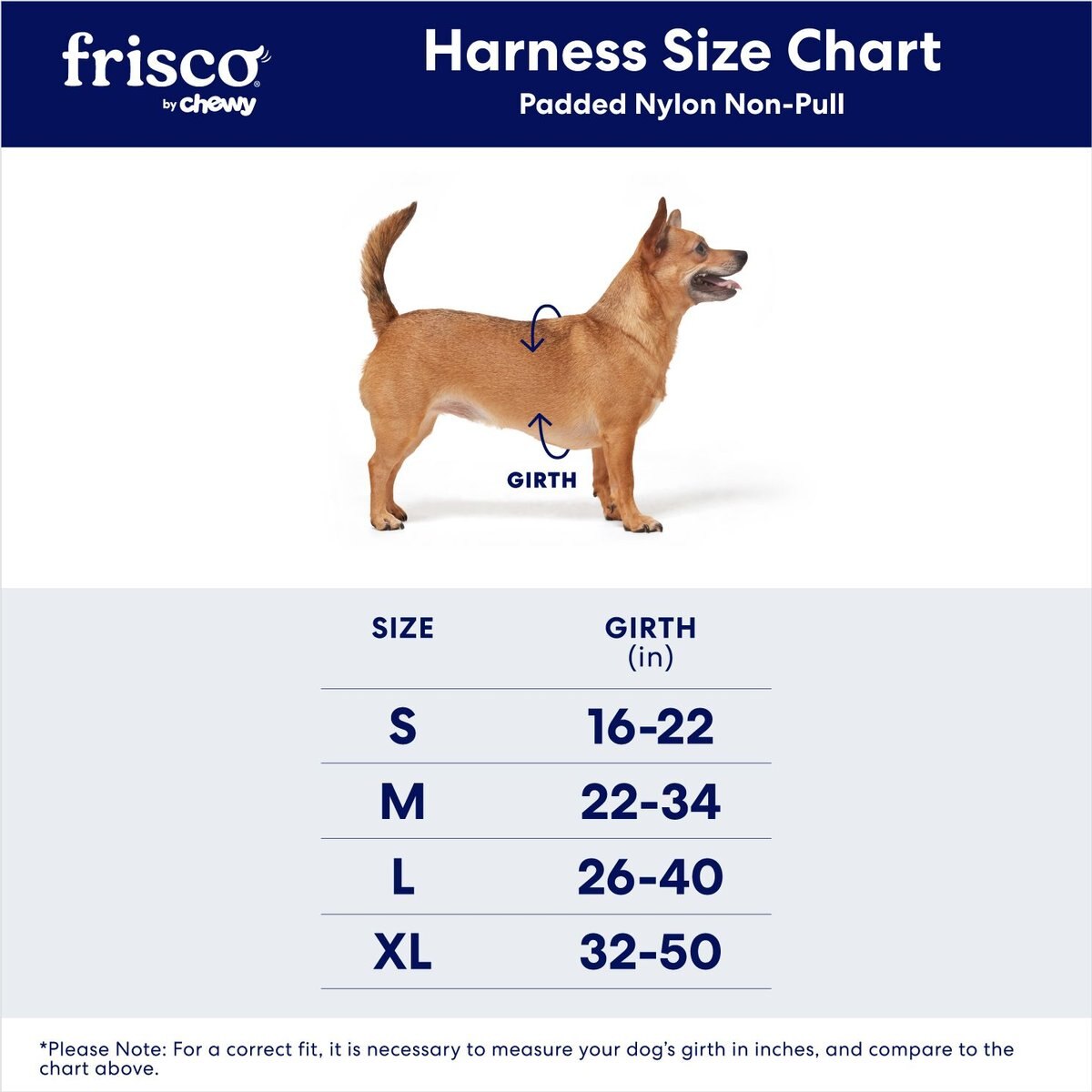 Frisco Padded Nylon No Pull Dog Harness