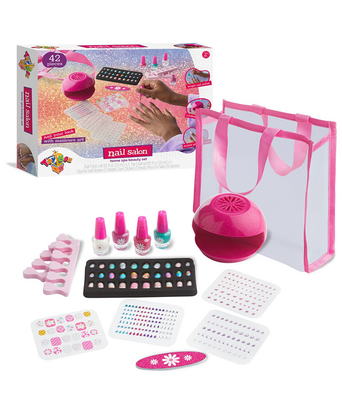 Geoffreys Toy Box Nail Salon Home Spa 42 Pieces Beauty Set  Created for Macys