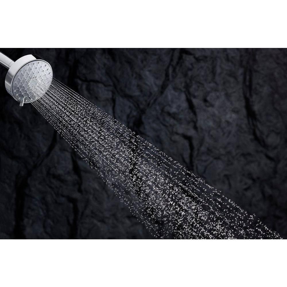 KOHLER Awaken 3-Spray Patterns 4.3125 in. Wall Mount Fixed Shower Head in Polished Chrome (2-Pack) K-72419-CP 72419