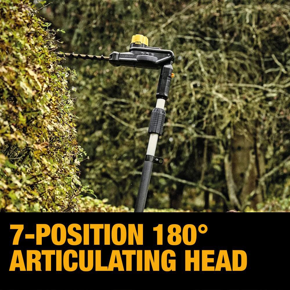 DEWALT 20V MAX* Lithium-Ion Cordless Pole Saw and Pole Hedge Trimmer Combo Kit DCKO86M1 from DEWALT