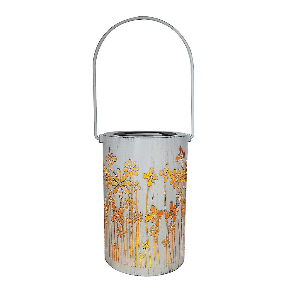 Solar Powered Lantern Light Retro Table Leds Candle Lamp Ip44 Water-resistant Lantern Hanging Lights For Patio Garden