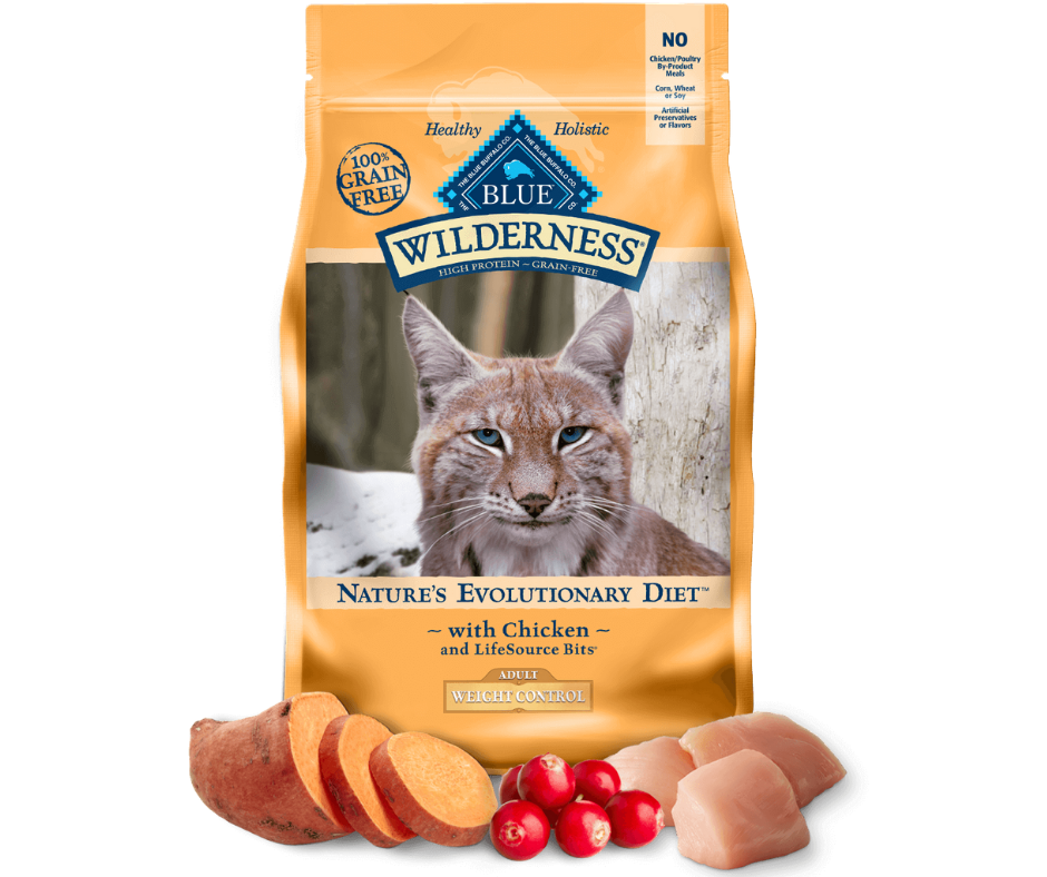 Blue Buffalo Wilderness - Overweight， Adult Cat Weight Control， Grain-